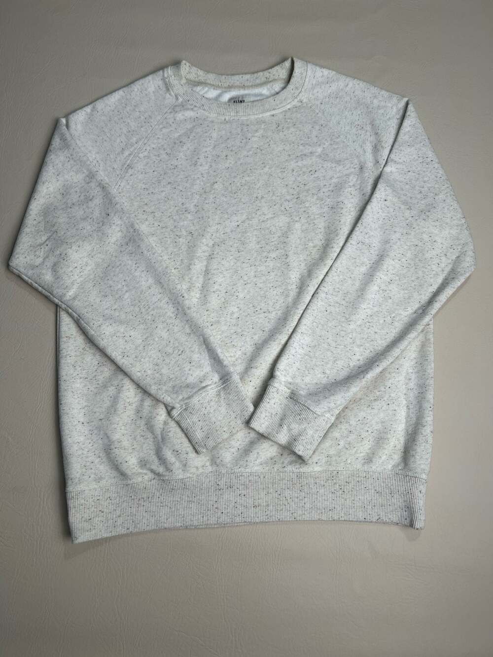 Flint and Tinder French Terry Speckled Crewneck Sweatshirt - Size L